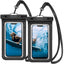 Spigen Aqua Shield A601 IPX8 dėklas – 2 vnt., juodas -- Cell phone cases and covers