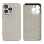 Silikoninis dėklas iPhone 14 Plus – smėlio