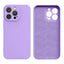 Silikoninis dėklas iPhone 14 Plus – violetinis