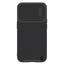 Nillkin Textured S dėklas iPhone 14 Pro su kameros dangteliu – juodas