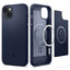 Spigen Mag Armor dėklas iPhone 14 Plus – mėlynas