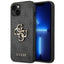 Guess 4G Big Metal Logo iPhone 14 dėklas - Pilkas -- iPhone 14