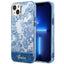 Guess Porcelain dėklas iPhone 14 Plus – mėlynas