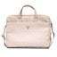 Guess Saffiano 4G Triangle Logo krepšys 16'' nešiojamajam kompiuteriui - rožinis -- Laptop Bags