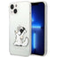 Karl Lagerfeld skaidrus dėklas iPhone 14 Plus – Choupette Fun