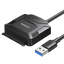 Ugreen 2.5'' / 3.5'' kietojo disko adapterio kabelis (USB-A 3.0 - SATA) juodas (CR108) -- Hard Drive Adapters