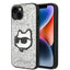 Karl Lagerfeld dėklas iPhone 14 Plus – sidabrinis -- iPhone 14 Plus