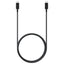 Samsung Laidas USB-C - USB-C 5A 480Mbps 1.8m juodas (EP-DX510JBEGEU)