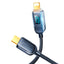 Joyroom A4 Laidas USB-C / Lightning 20W 1.2m su ekranu - juodas -- Cell phone cables