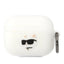 Karl Lagerfeld dėklas AirPods Pro – baltas