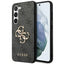 Guess dėklas Samsung Galaxy S23 – pilkas, 4G Big Metal Logo -- Samsung Galaxy S23