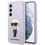 Karl Lagerfeld Liquid Silicone Ikonik Karl dėklas Samsung Galaxy S23+ – violetinis -- Samsung Galaxy S23+