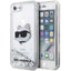Karlas Lagerfeldas KLHCI8LNHCCS iPhone 7/8/ SE 2020/2022 sidabrinis / sidabrinis kietas dėklas Glitter Choupette Head --...
