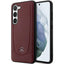 Mercedes-Benz Leather Urban dėklas Samsung Galaxy S23 – raudonas -- Samsung Galaxy S23