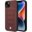 BMW odinis dėklas iPhone 14 6,1" – burgundiškas