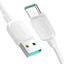 Joyroom Multi-Color Series A14 USB-A / USB-C 3A Laidas 1.2 m - baltas