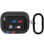 BMW BMAP222SOTK AirPods Pro 2 gen dangtelis juodos/juodos trispalvės juostelės