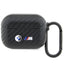 BMW AirPods Pro dėklas – juodas, Carbon Double Metal Logo