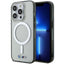 BMW Silver Ring MagSafe dėklas iPhone 14 Pro – skaidrus