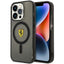 Ferrari permatomas MagSafe dėklas iPhone 14 Pro Max – juodas