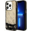 Guess dėklas iPhone 14 Pro – juodas, Liquid Glitter 4G