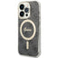 Guess 4G MagSafe dėklas iPhone 14 Pro – juodas