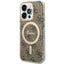 Guess MagSafe dėklas iPhone 14 Pro – rudas 4G
