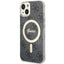 Guess 4G MagSafe dėklas iPhone 14 – juodas