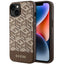 Guess MagSafe dėklas iPhone 14 Plus – rudas