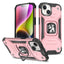 Wozinsky Ring Armor dėklas iPhone 15 Plus su žiedu ir stovu – auksinis