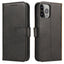 Magnet Case dėklas su pinigine iPhone 15 Pro – juodas