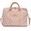 Guess GCube Stripes krepšys 16" nešiojamajam kompiuteriui - rožinis -- Laptop Bags