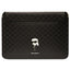 Karl Lagerfeld Saffiano Monogram Ikonik dėklas 16" nešiojamam kompiuteriui - juodas -- Cell phone cases and covers