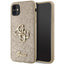 Guess dėklas iPhone 11/XR – auksinis, blizgus 4G -- iPhone 11