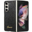 Guess Glitter Script dėklas Samsung Galaxy Z Fold5 – juodas -- Samsung Galaxy Z Fold 5