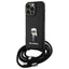 Karl Lagerfeld dėklas iPhone 15 Pro Max – juodas