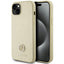 Guess 4G Strass dėklas iPhone 15 – auksinis
