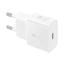 Samsung EP-T2510NWEGEU 25W SFC USB-C GaN sieninis įkroviklis - baltas
