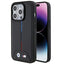BMW Quilted Tricolor dėklas iPhone 15 Pro – juodas