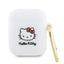 Hello Kitty silikoninis 3D dėklas AirPods 1/2 – baltas