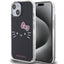 Hello Kitty dėklas iPhone 15 – juodas (IML)