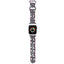 „Hello Kitty“ silikoninės galvutės ir juostelių dirželis, skirtas „Apple Watch“ 38/40/41 mm – juodas