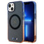 BMW Gradient Bumper MagSafe dėklas iPhone 15 Plus/14 Plus – pilkas