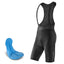 Rockbros RK2002XL petnešomis šortai su XL padu - juodas -- Cycling Shorts & Bib Shorts