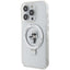 Karl Lagerfeld MagSafe dėklas iPhone 13/13 Pro – baltas