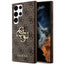 Guess 4G Big Metal Logo dėklas Galaxy S24 Ultra – rudas