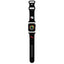 Hello Kitty silikoninis Kitty galvos dirželis skirtas Apple Watch 42/44/45/49mm – juodas