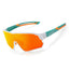 Rockbros 14110009003 poliarizuoti dviračio akiniai vaikams nuo 8 iki 14 metų - žali ir balti -- Cycling Eyewear
