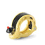 Rockbros 34210028004 Q formos dviračio skambutis - geltona -- Bicycle Bells & Horns
