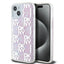 DKNY Liquid Glitter dėklas iPhone 15/14/13 – rožinis